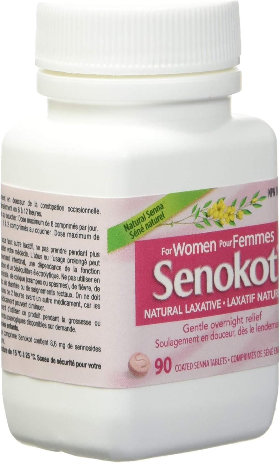 Senokot for Women Laxative, 90 Count