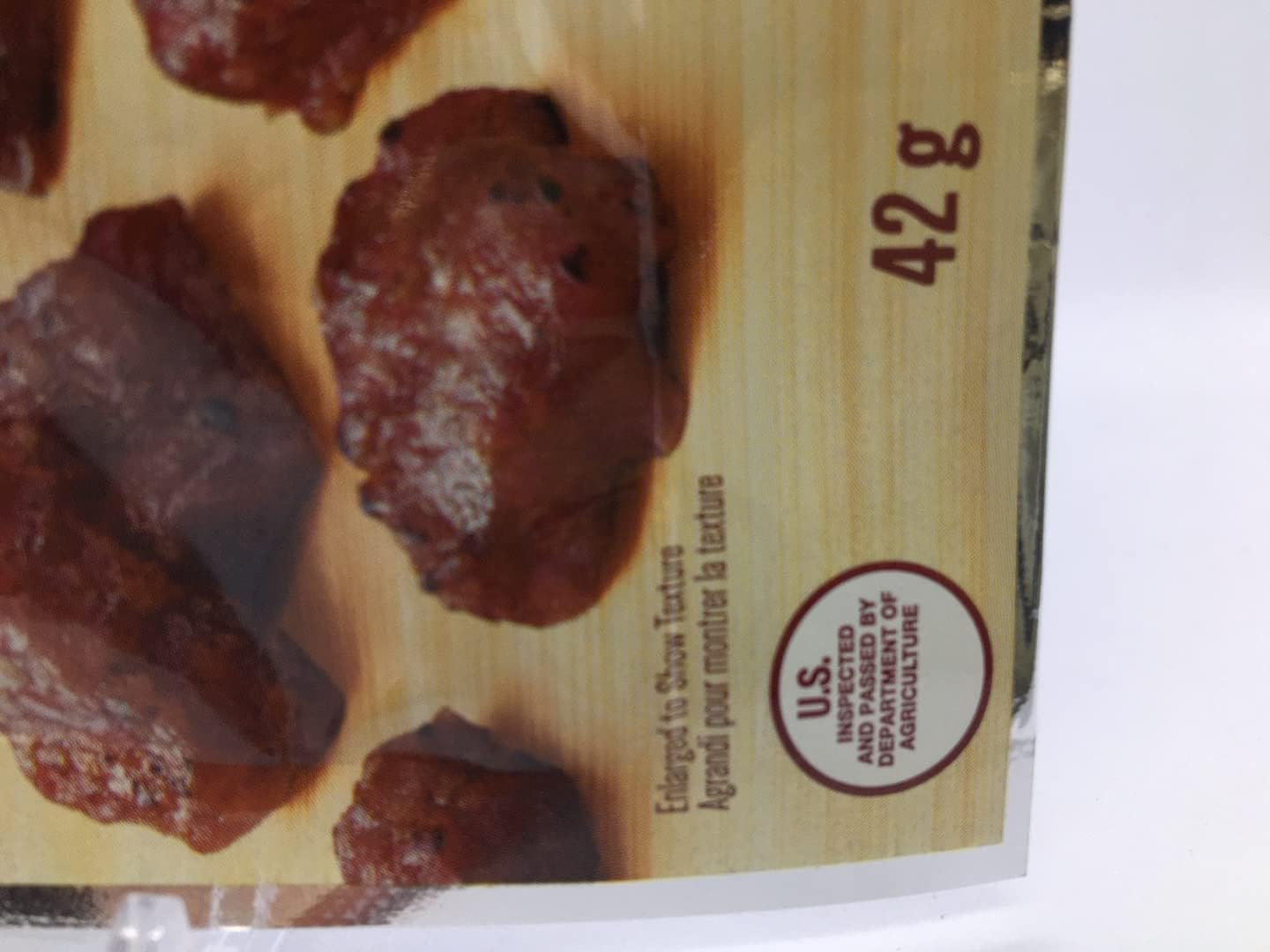 金岛天然风味猪肉小吃,韩式烧烤食谱,4 包(每包 42 克)