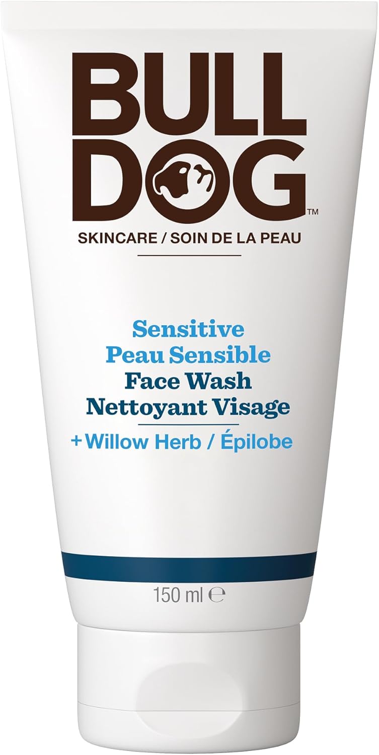 Bulldog Skincare Sensitive Skin Face Wash for Men, 150 mL