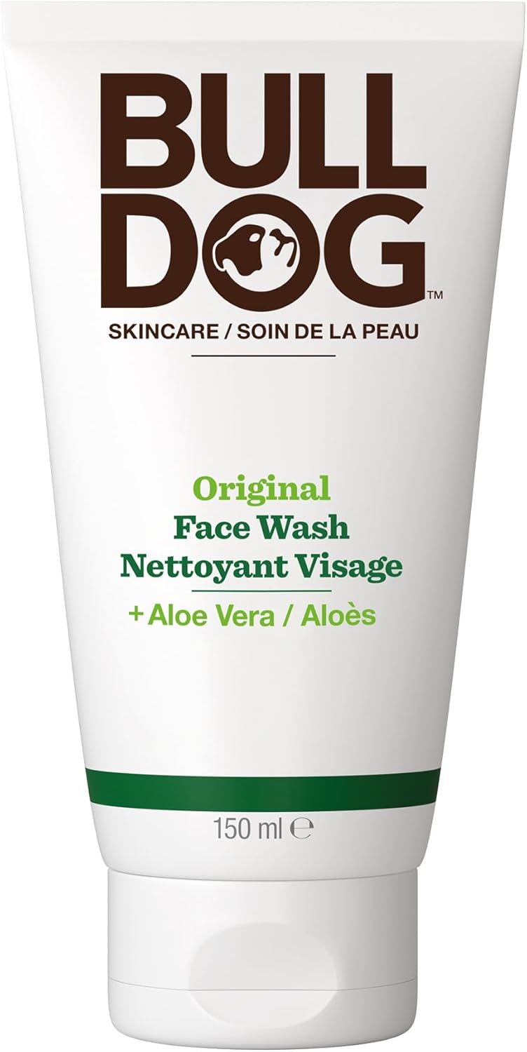 Bulldog Skincare Original Face Wash and Cleanser for Men, 150 mL