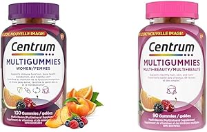 Centrum 女性多種維生素軟糖 + Centrum 多種維生素+美容多種維生素軟糖套裝