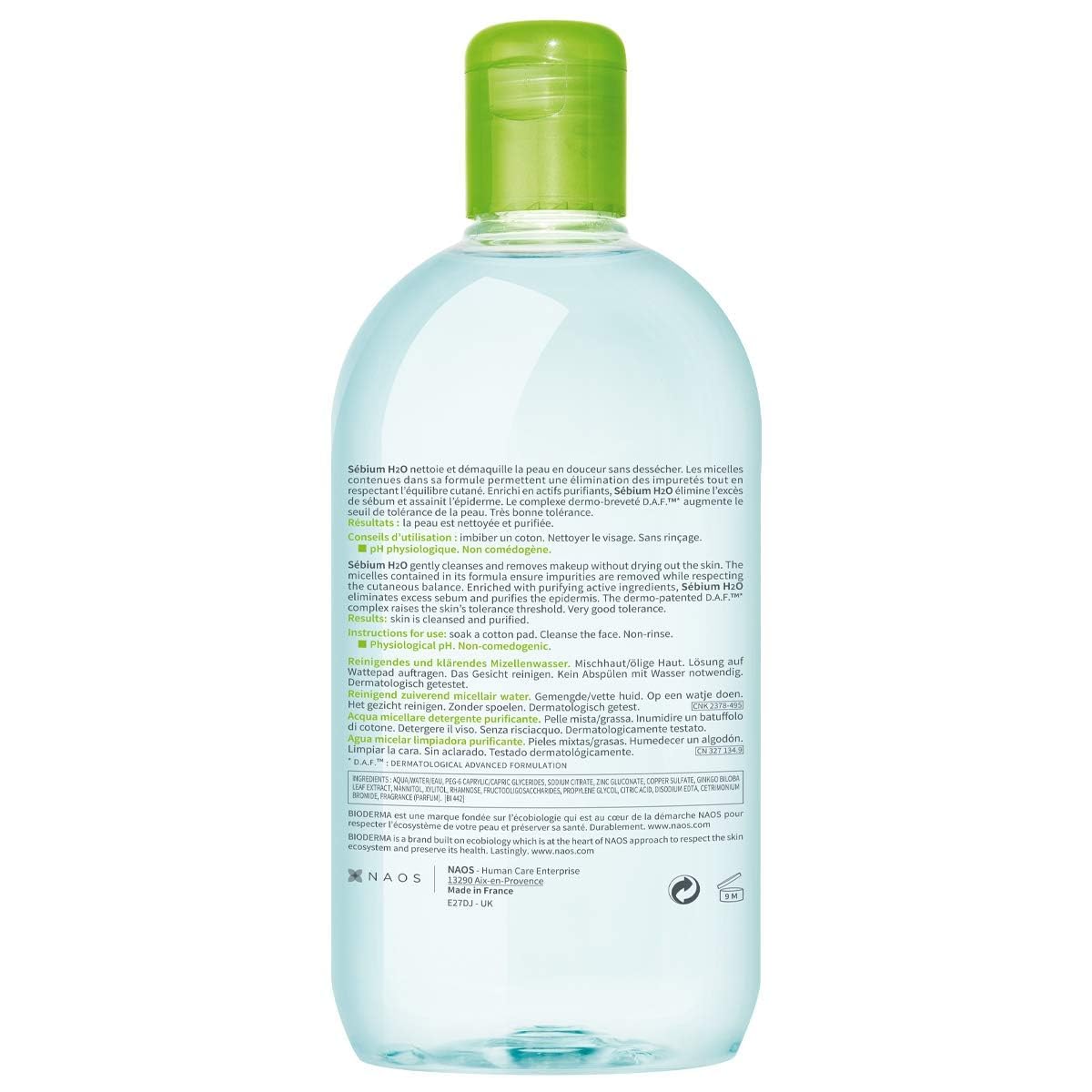 Bioderma - Sébium H2O - Micellar Water