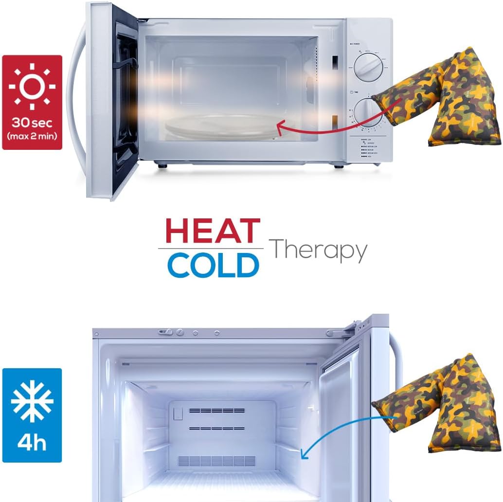 原廠魔法包限量版加長迷彩敷布,冷熱療法,無線冷熱敷,50 x 14 公分(19.7 吋 X 5.5 吋)