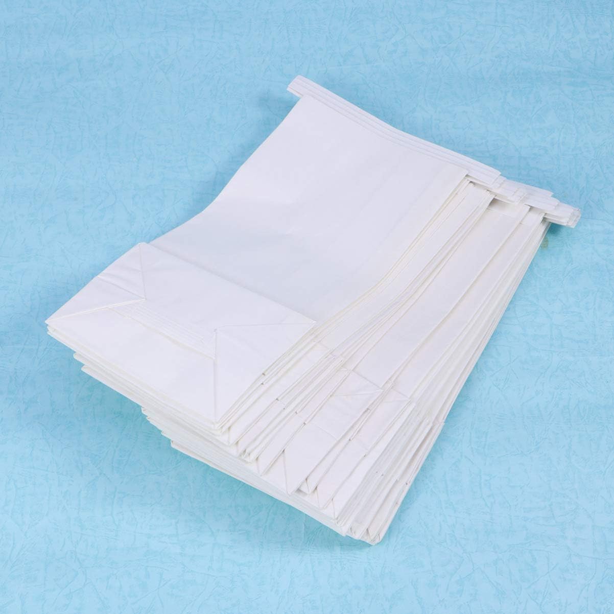 Healvian 25Pcs Vomit Bags Paper Disposable Barf Pouch Airplane Sickness Puke Bags Emesis Throw Up Pouch for Airsick Travel & Motion Sickness