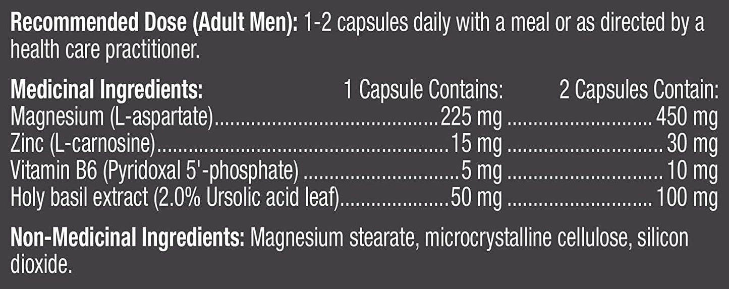 Prairie Naturals Z Mag Force 強健骨骼/牙齒,促進組織形成,維持肌肉功能。平衡電解質,維持正常的酸鹼代謝,形成紅血球。聖羅勒。鋅。鎂。維生素B6 P5P。改善睪酮…