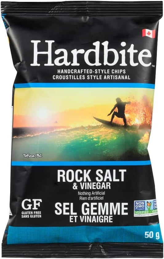 Hardbite 岩盐醋味薯片 (30x50g)