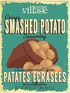 Gourmet Du Village Seasoning Crispy Smashed Potato Recipe Box