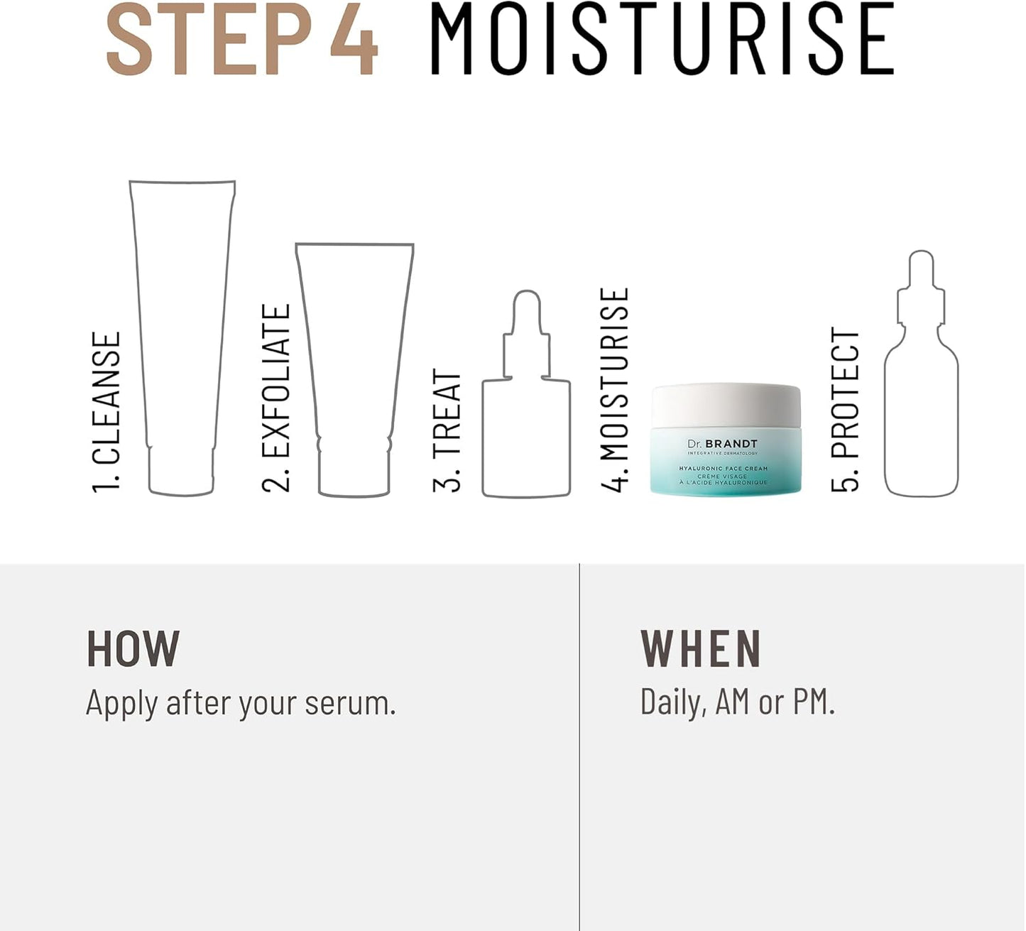 Dr. Brandt Needles No More Hyaluronic Face Cream - Long-Lasting Plumping Hydrator for Dehydrated & Dry Skin - 50 g