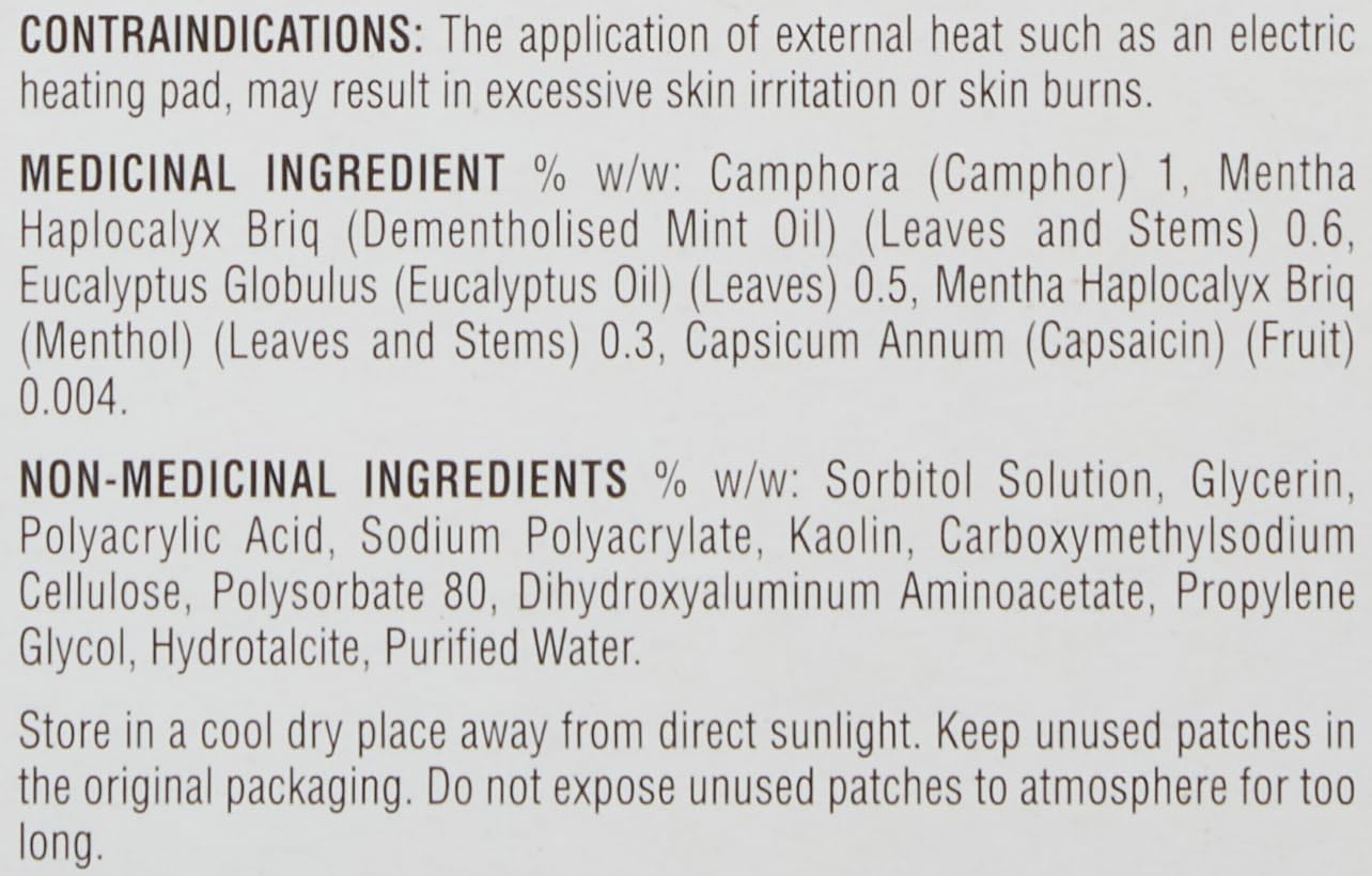 Tiger Balm Pain Relieving Patch