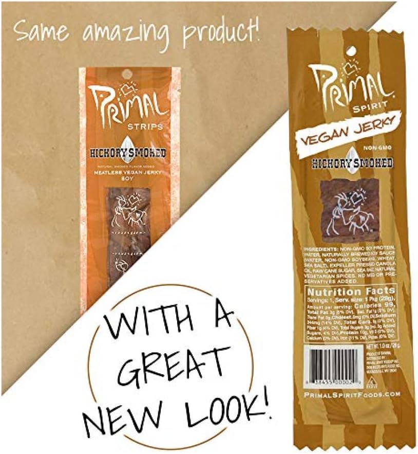 Primal Spirit 肉乾(無肉大豆山核桃口味)(24 包)