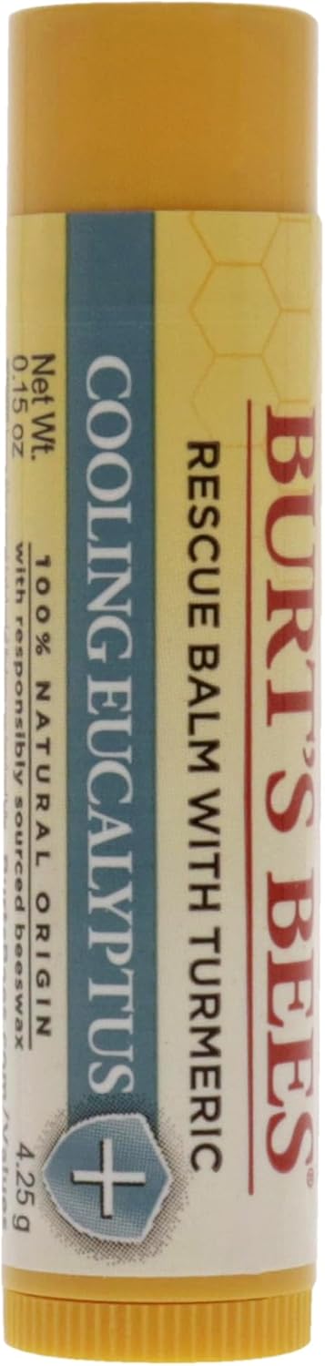 Cooling Eucalyptus Rescue Balm by Burts Bees for Unisex - 0.15 oz Lip Balm