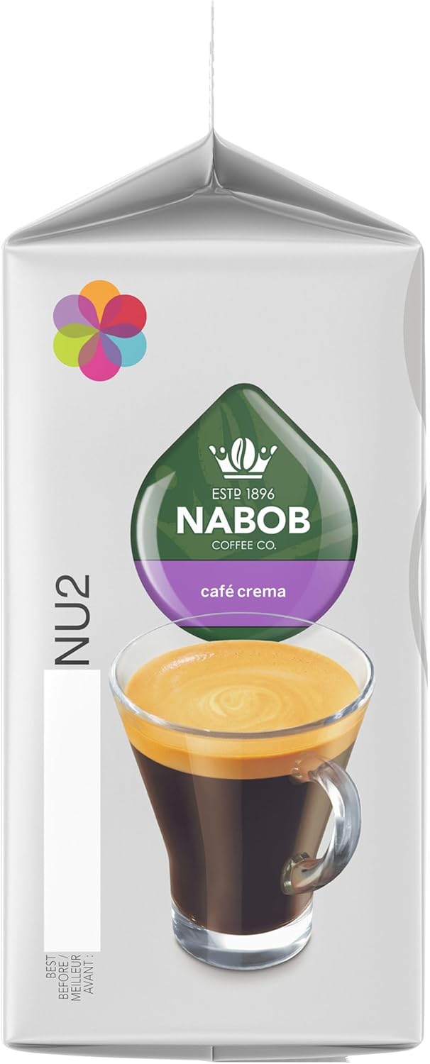 Tassimo Nabob Café Crema 咖啡单份 T 盘,110 克