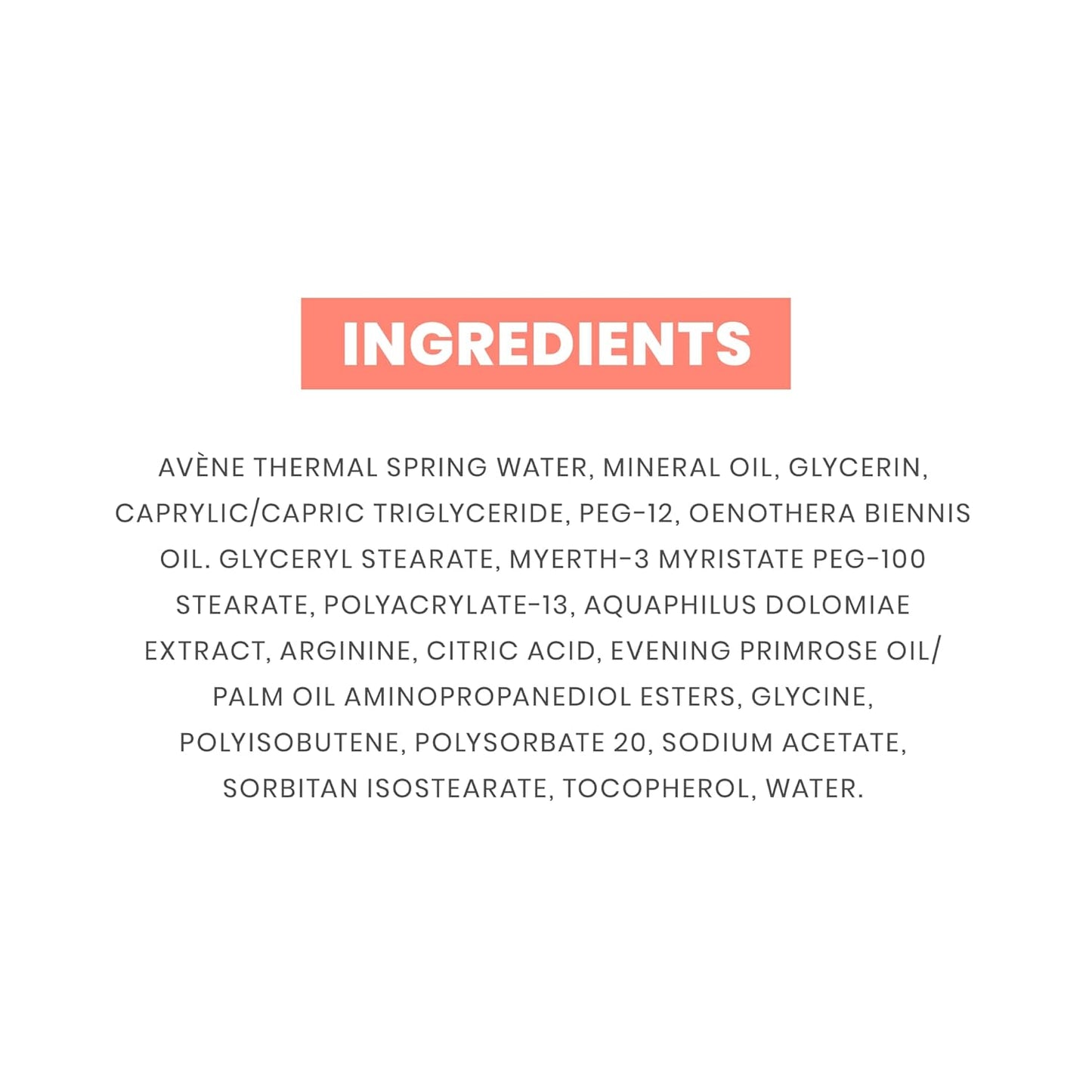 Eau Thermale Avene XeraCalm A.D 脂質補充膏,特應性皮膚,無防腐劑,無香料,不含對羥基苯甲酸酯和酒精,400 毫升