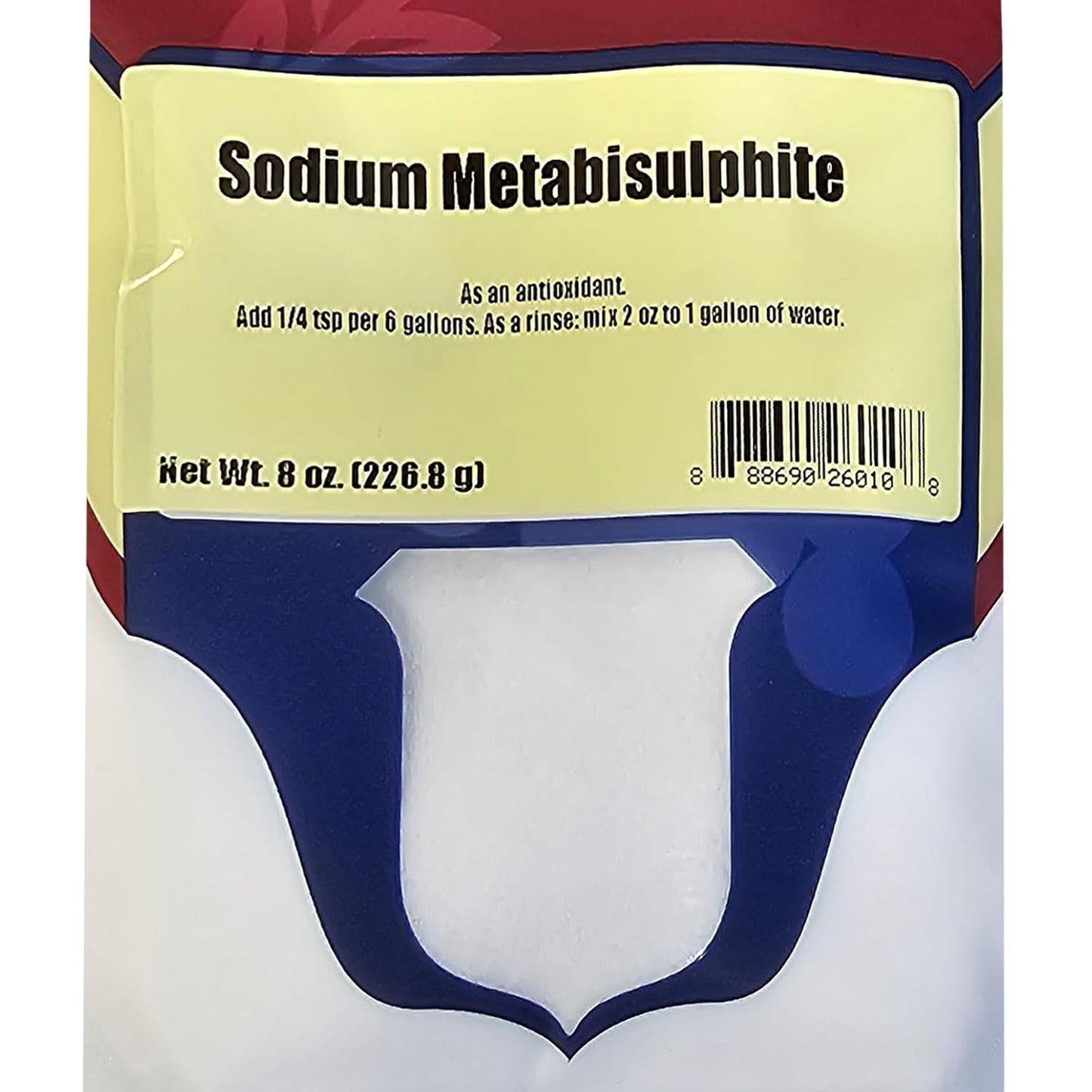 FastRack 焦亞硫酸鈉 - 8 盎司,白色,1.52 x 17.78 x 13.72 厘米