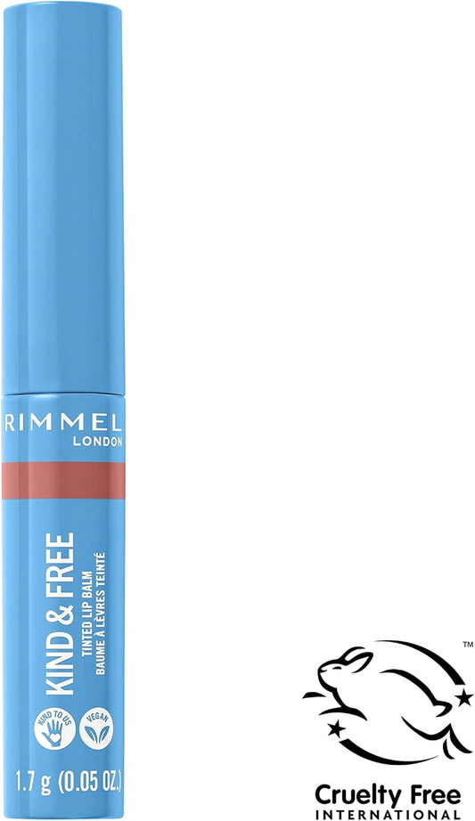 Rimmel London - Kind & Free 有色润唇膏,保湿,轻盈,纯素配方 - 杏色美妆 - 002