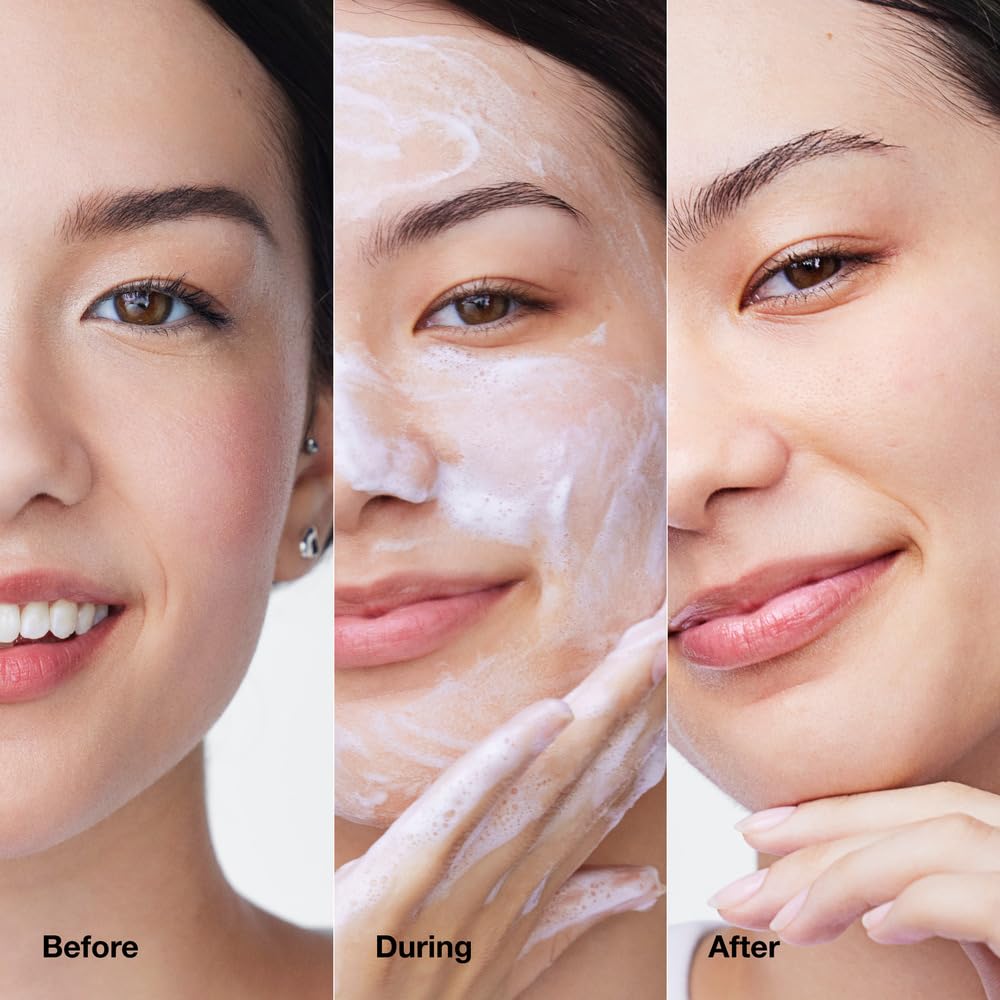 Clinique Take The Day Off™ Facial Cleansing Mousse With Hyaluronic Acid + Glycerin | Dissolves Makeup, Sunscreen + Pollution, 125ml