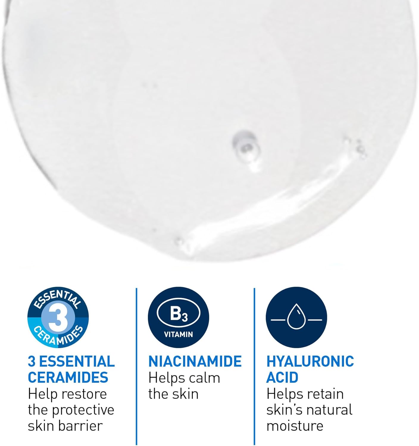 CeraVe Foaming Face Wash, Gentle Face Cleanser for Men & Women with Hyaluronic Acid, Niacinamide, Ceramides. Makeup Remover for oily skin, Fragrance-Free, Non-Comedogenic, Sensitive Skin, 473ML
