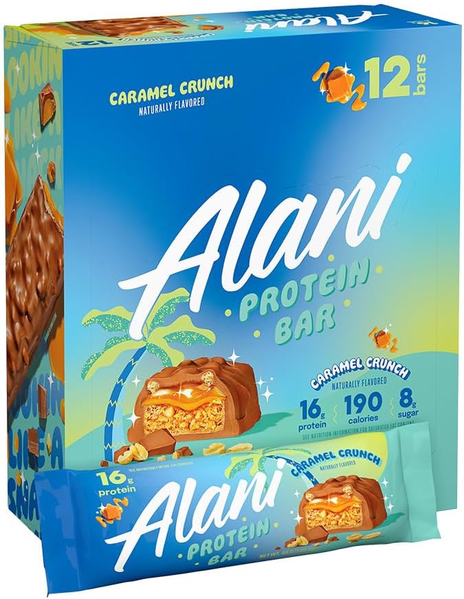Alani Nu - Protein Bar Caramel Crunch 45g x 12