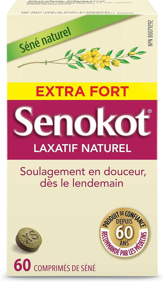 Senokot Extra Strength Laxative, 60 Count