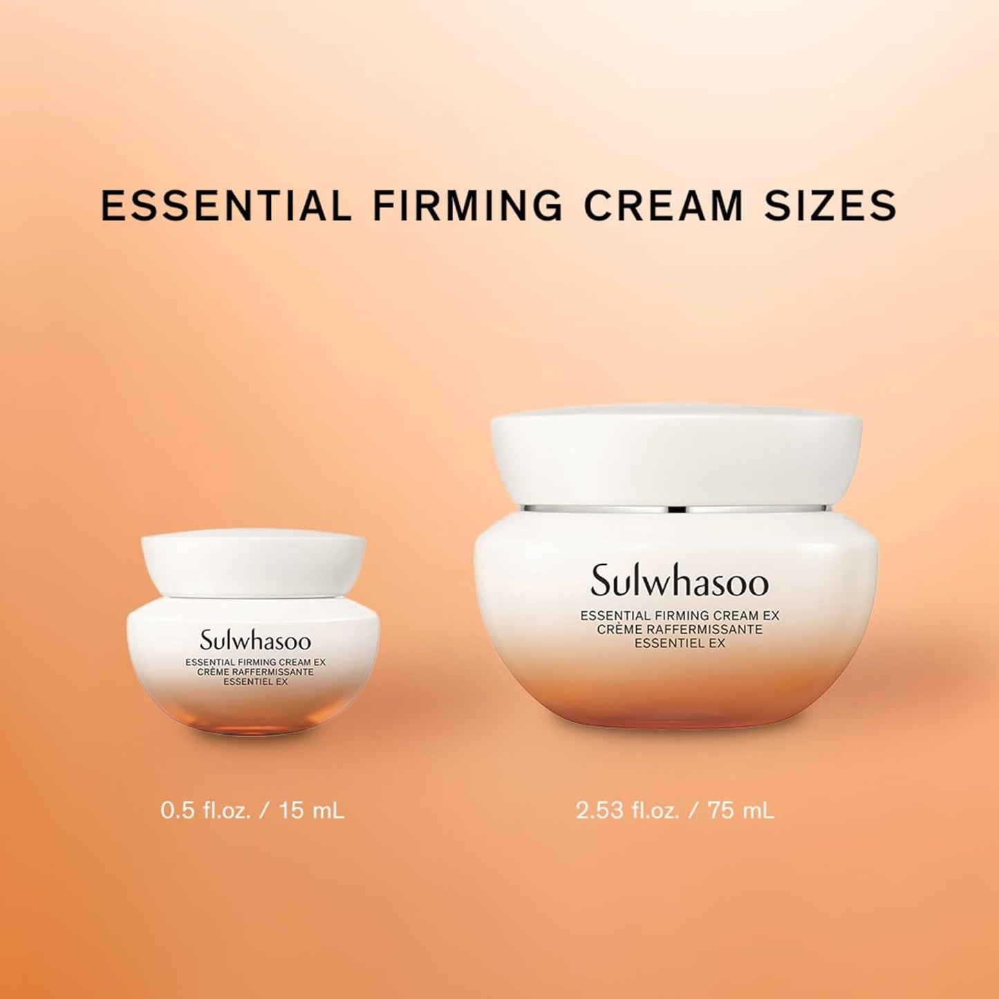 Sulwhasoo 精华紧致霜 EX - 低过敏性、打发保湿霜,可明显改善肌肤紧致度