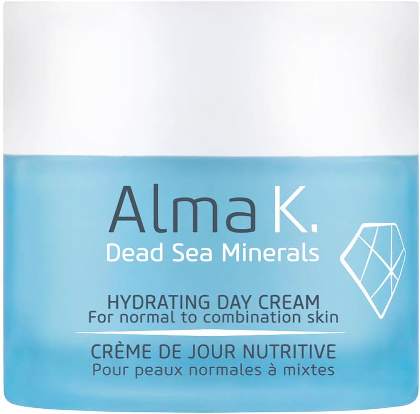 Alma K 保湿日霜 - 适合中性至混合性肌肤的日霜 - 日常面部保湿霜 - 不油腻面部保湿霜 - 1.7 盎司