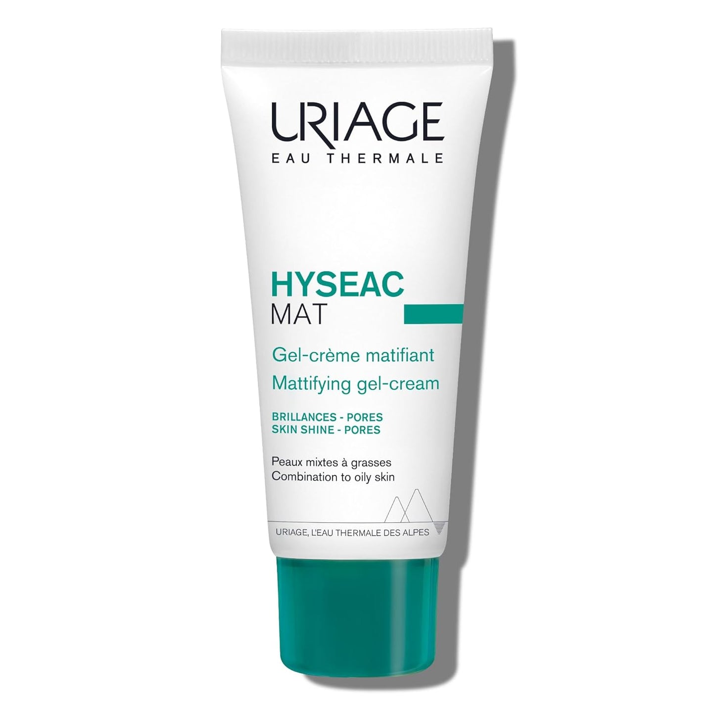 Uriage Hyséac Mat - Mattifying Face Cream For Skin Shine & Pores - Fresh Gel-Cream Texture Ideal For Makeup Base - Combination To Oily Skin - 40ml
