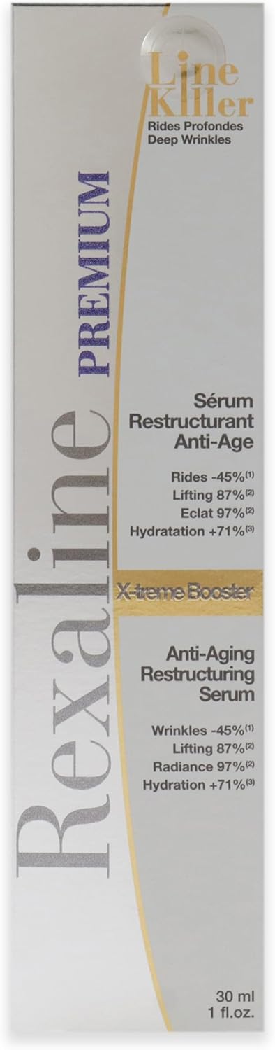 Rexaline 男女通用 Line Killer X-Treme Booster 抗衰老重塑精华液 - 1 盎司