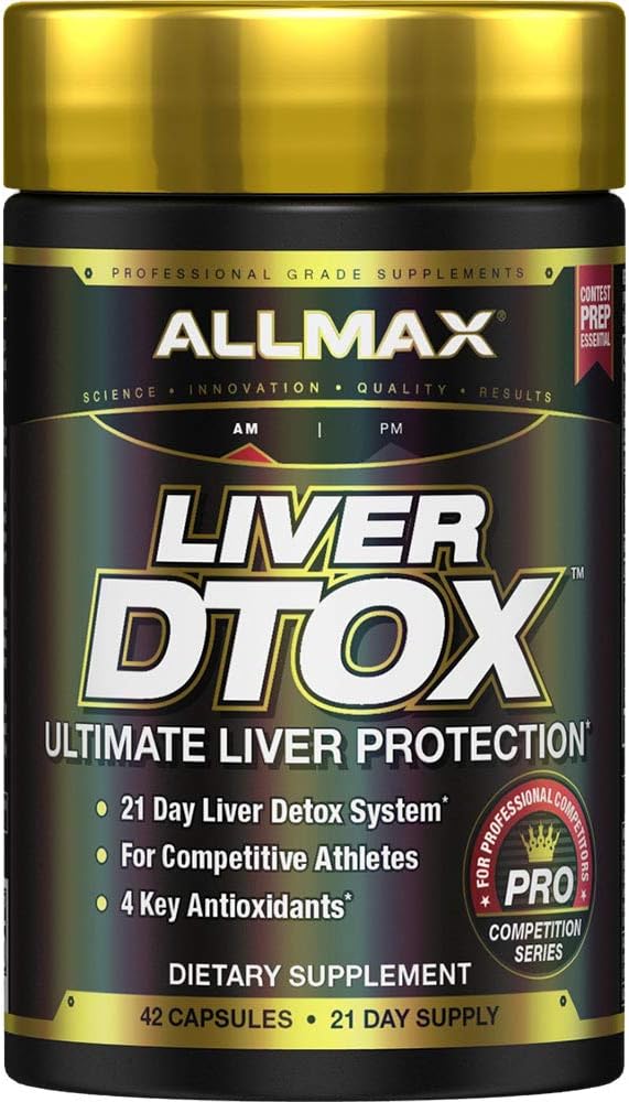 ALLMAX Nutrition - 肝脏 DTOX - 终极肝脏保护,42 粒