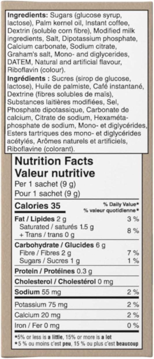 雀巢即溶奶油咖啡,含奶精,單份小袋裝,6 盒,0.9 公斤