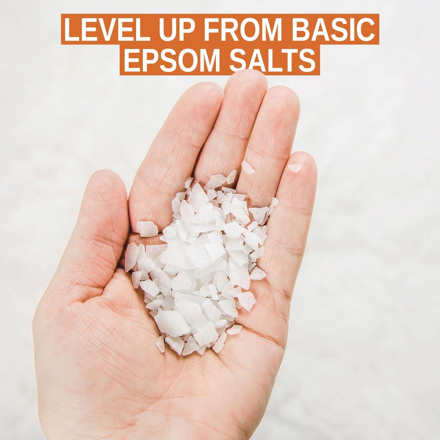 天然溶液氯化鎂片 3.7 磅 | 純鎂沐浴露,用於肌肉恢復、緩解壓力和放鬆 | 治療級浸泡鹽,用於緩解肌肉酸痛