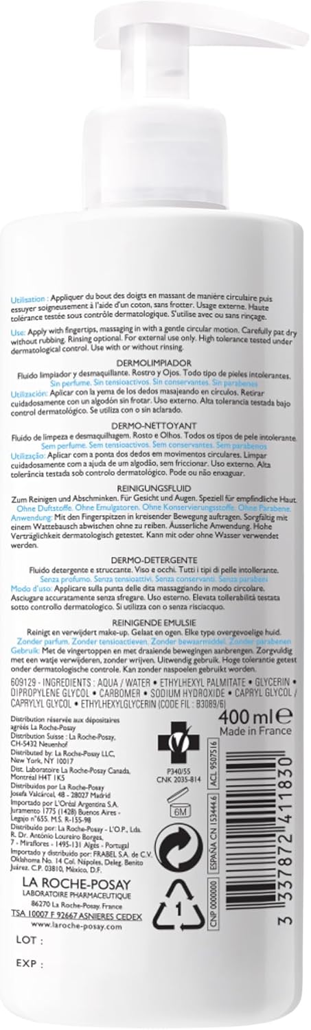 La Roche-Posay 抗過敏保濕臉部精華液,Toleriane Ultra Dermallergo 敏感肌膚專用精華液,含 Neurosensine,可為過敏肌膚補水並修復,20 毫升。