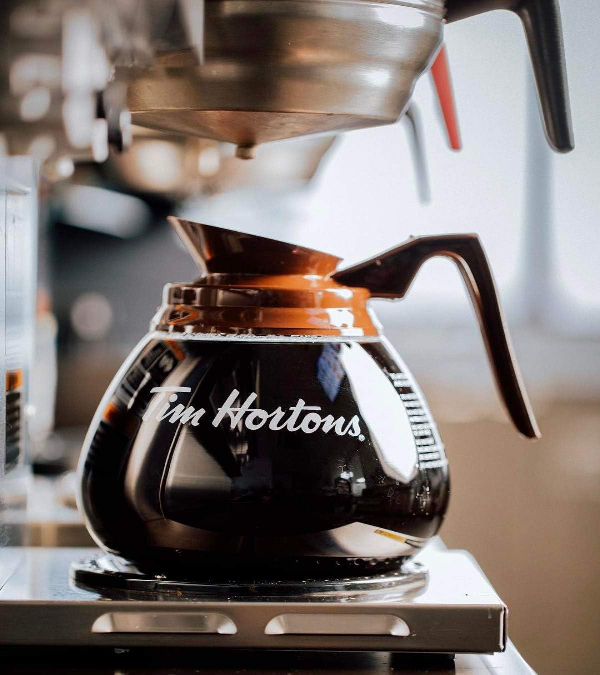 Tim Hortons 脱咖啡因细磨咖啡,中度烘焙,640克罐装