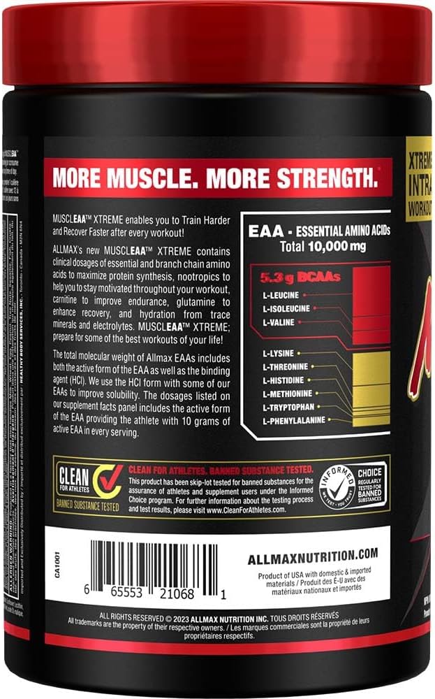 Allmax Nutrition - MusclEAA Xtreme - 櫻桃青檸汁