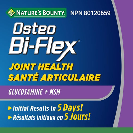 Nature's Bounty Osteo Bi-Flex Gold with Joint Shield,有助于缓解关节疼痛,80 片装