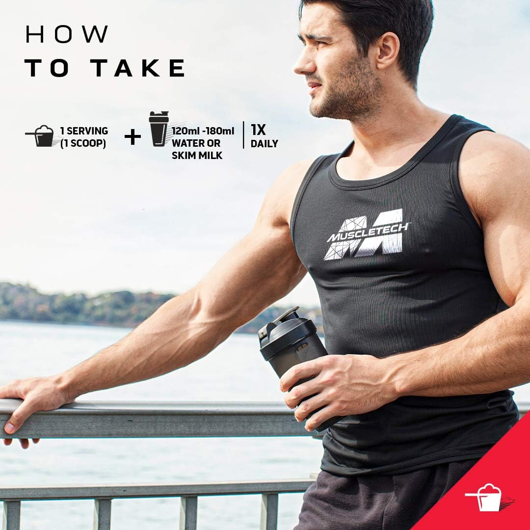 Muscletech Whey Protein Powder - Nitro-Tech Ultimate Muscle Building Formula with Whey Protein Isolate & Peptides - 30g of Protein, 3g of Creatine & 6.8g of BCAA - Milk Chocolate, 5 Pound (Pack of 1)