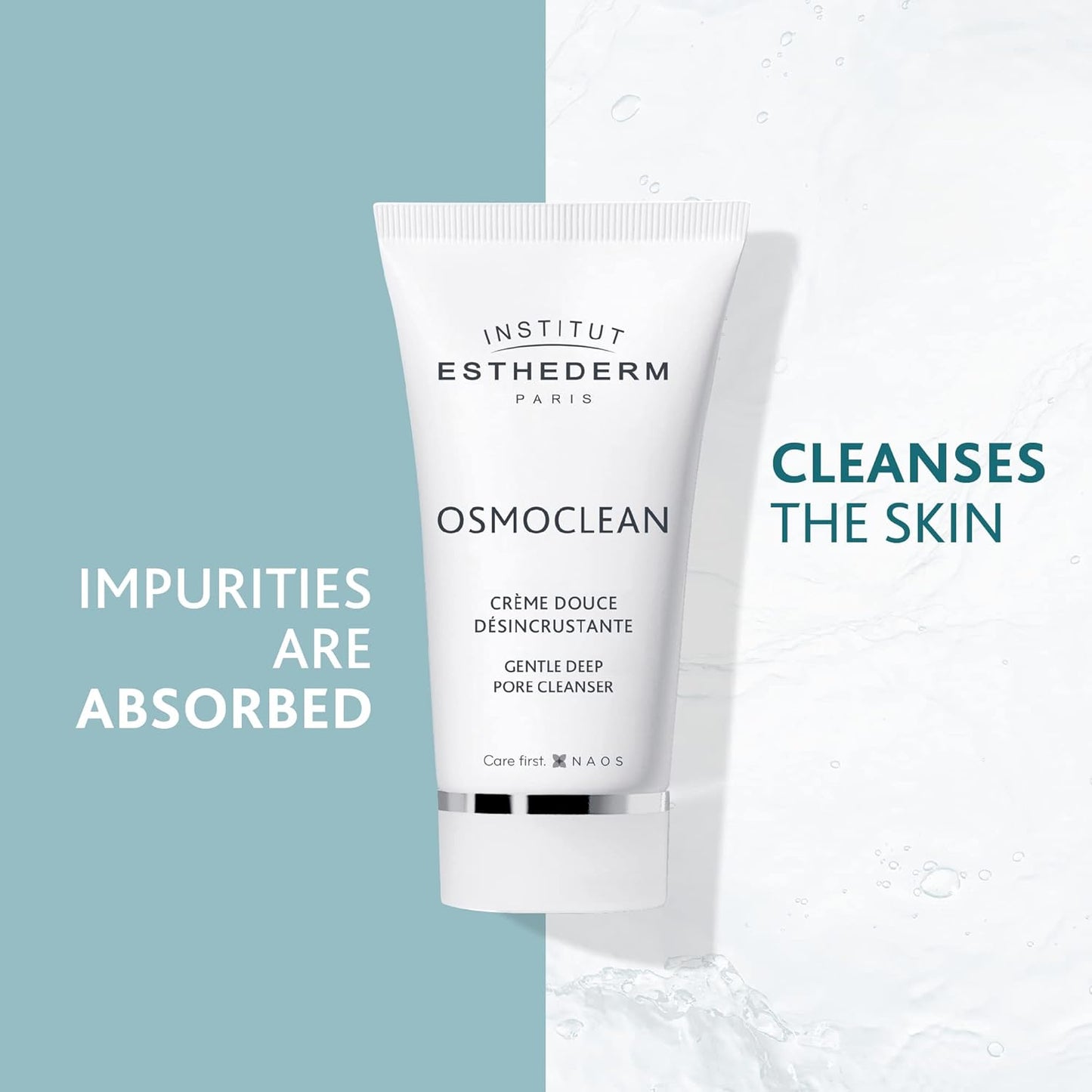 Institut Esthederm - Osmoclean - Gentle Deep Pore Cleanser - Facial cleanser, Reduce Pore Appearance, All Skin Types, 75 mL.