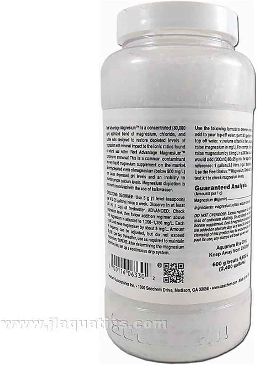 Seachem Reef Advantage 鎂 600克