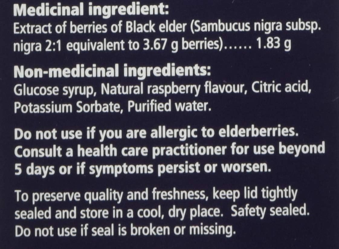 Sambucol Black Elderberry for Kids 120 Milliliter