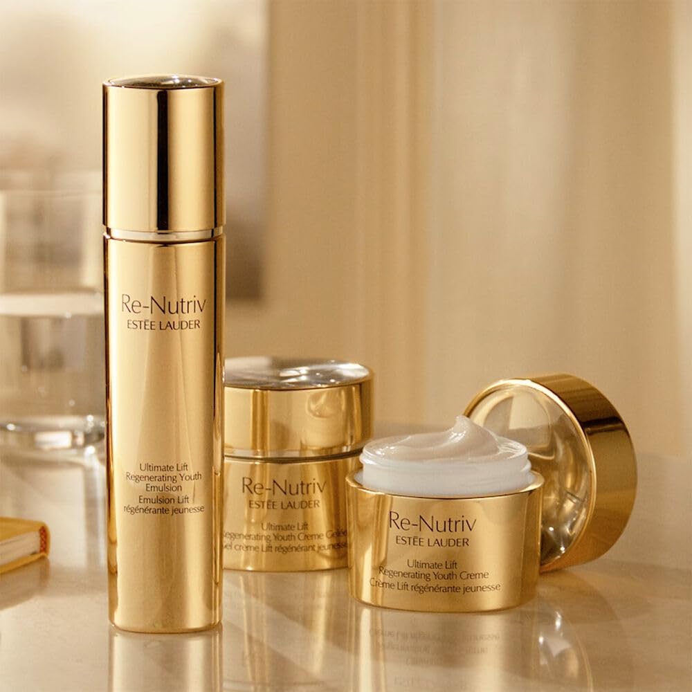 Estee Lauder Estee Lauder Re-Nutriv Ultimate Lift Regenerating Youth Emulsion Face Moisturizer | Anti-Aging Milky Lotion, 75 ml