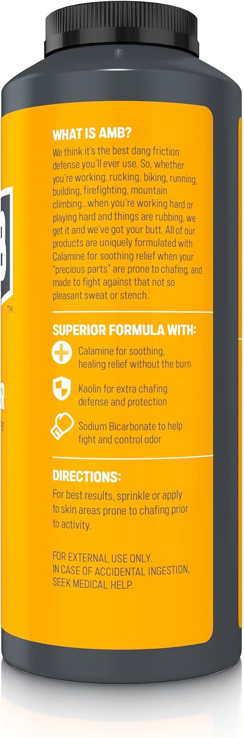 防猴屁股爽身粉,不含滑石粉的炉甘石粉,可去除汗液、异味和摩擦,8 盎司,1 包