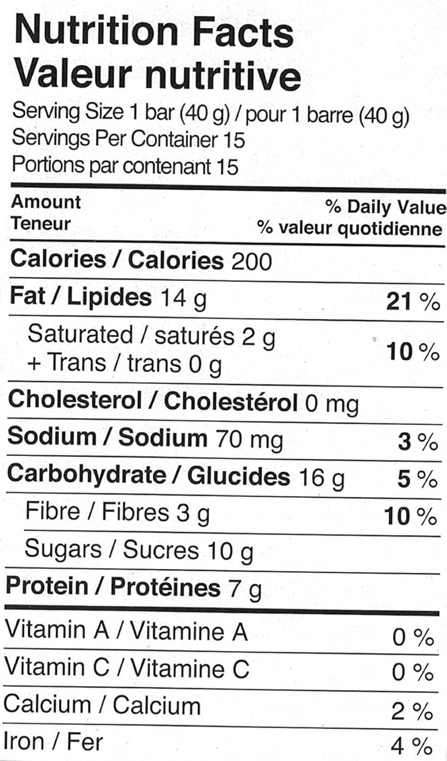 HoneyBar Snack Bars, Sweet & Salty, Gluten-Free, Non-GMO, Vegetarian, 40 g bars, 15 count