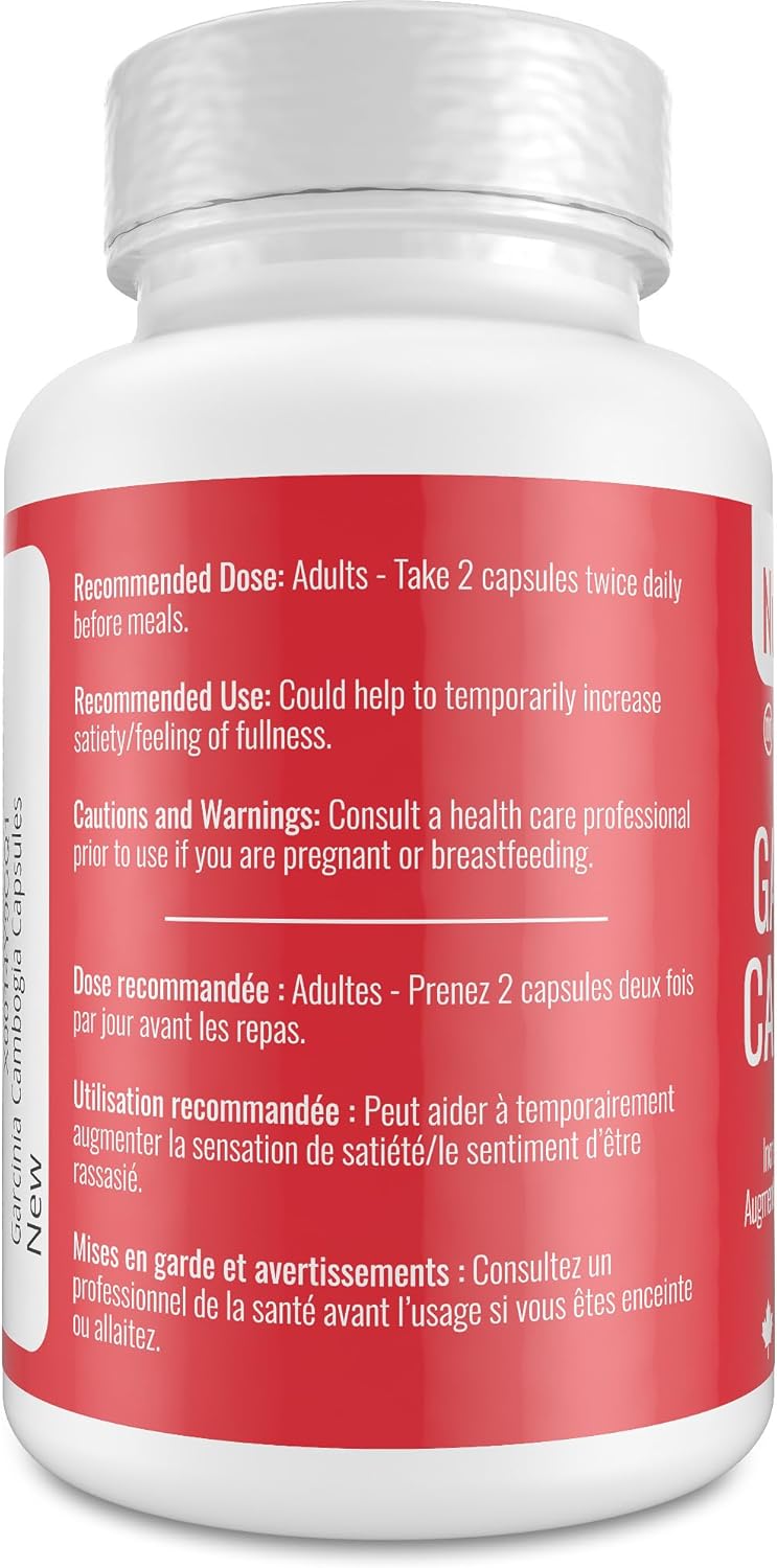 Garcinia Cambogia by Nutritionn - Capsules With HCA - Premium Natural Health Supplement