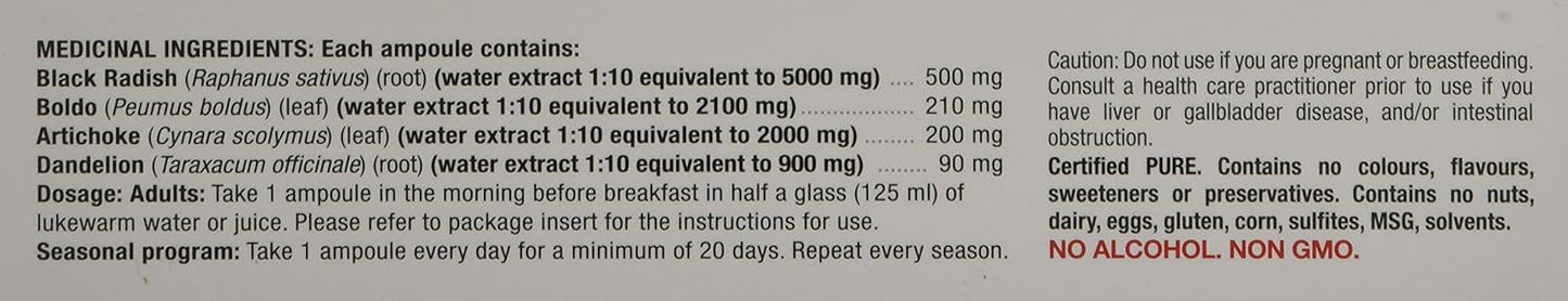 Nutripur Duo Flux O Bile 有机肝脏净化胶囊,20天