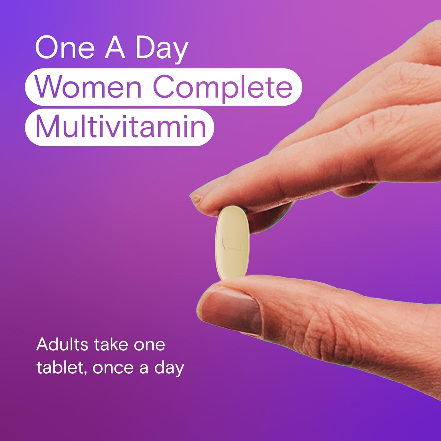 One A Day Multivitamin for Women - Daily Vitamins For Women-Womens Multivitamin With Vitamin A, Vitamin C, Vitamin D, and Zinc for Immune Support, Vitamin E, B12, Biotin, Calcium, Iron, 250 Tablets