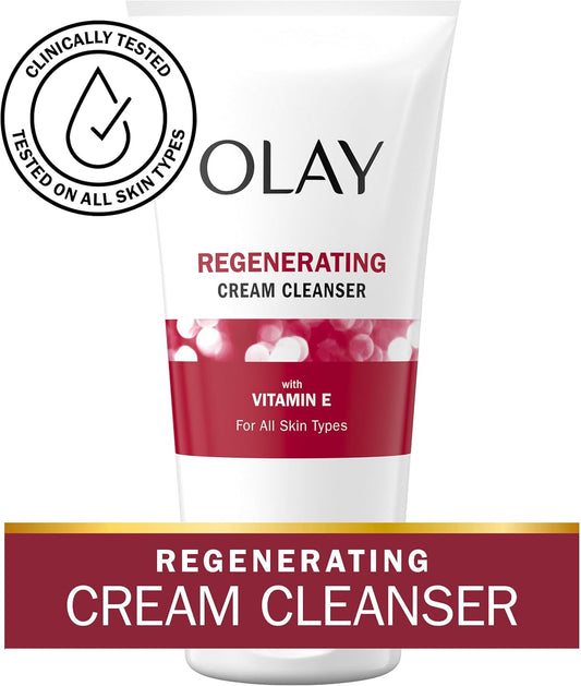 Olay Regenerist Regenerating Cream Face Cleanser, 150 mL