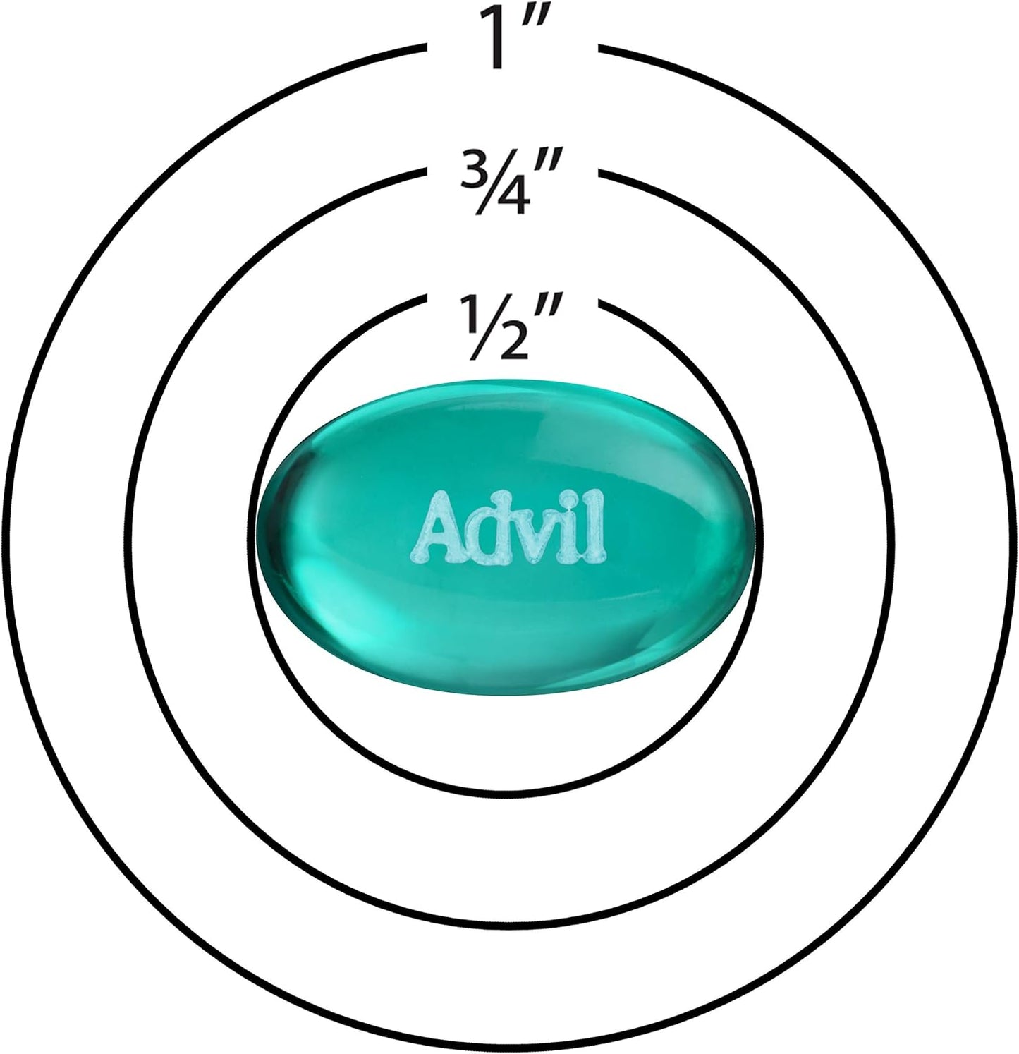 Advil Mini-gels 200 Mg Ibuprofen, Temporary Pain Reliever/Fever Reducer 30 Count
