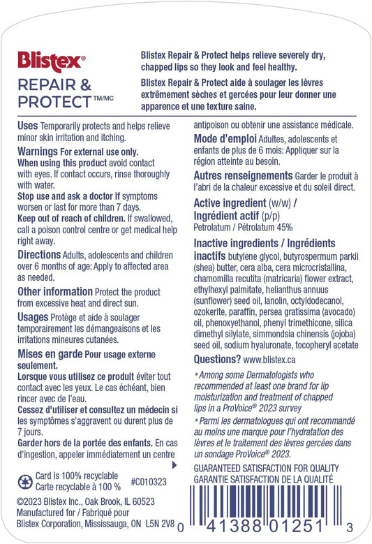 Blistex Repair & Protect Lip Balm