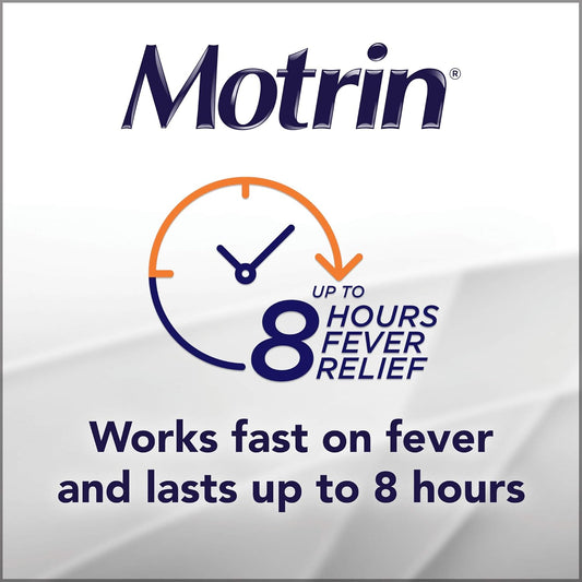 Motrin 儿童液体止痛药,退烧时间长达 8 小时,布洛芬,浆果味,无色素,120 毫升