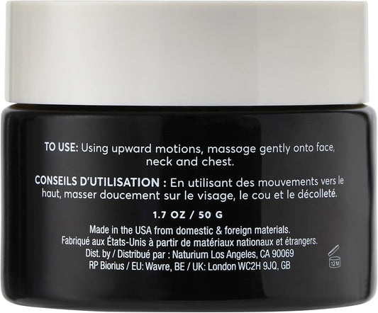 Naturium Plant Ceramide Rich Moisture Cream | Face Moisturizer for Dry Skin, Hydrating & Firming | 1.7 OZ / 50 g