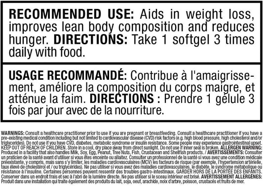 FEMME FIT - CLA80 Femme - 優質共軛亞麻油酸 - 60 粒